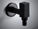 DecorBites™ Copper Bathroom Corner Faucet Single Cold Outdoor Mixer Tap Black Oil