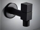 DecorBites™ Copper Bathroom Corner Faucet Single Cold Outdoor Mixer Tap Black Oil