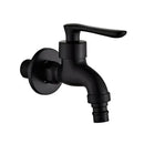 DecorBites™ Copper Bathroom Corner Faucet Single Cold Outdoor Mixer Tap Black Oil