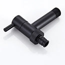 DecorBites™ Copper Bathroom Corner Faucet Single Cold Outdoor Mixer Tap Black Oil