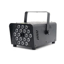 Modern black metal 500w smoke machine with rgb led party lights