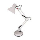 Modern black metal adjustable swing arm desk lamp bedroom office
