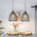 DecorBites™ Black Metal Cage Pendant Light Chandelier for Modern Home Decor
