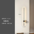 Modern black minimalist decorbites led strip wall lamp staircase light