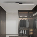 Modern black minimalist led ceiling light for living room decor