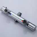 Modern black mixer valve bathroom pipe fitting