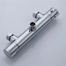 Modern black mixer valve bathroom pipe fitting