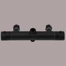 Modern black mixer valve bathroom pipe fitting