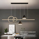 DecorBites™ Black Nordic Designer Dining Pendant Lamp: Stylish Lighting for Home Decor