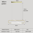 Modern black nordic minimalist bar hanging led pendant light kitchen