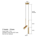 DecorBites™ Black Nordic Pendant Chandelier for Modern Decor with Adjustable Angle