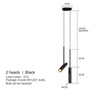 DecorBites™ Black Nordic Pendant Chandelier for Modern Decor with Adjustable Angle