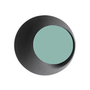 Modern black & pink circle sconce light bedroom wall fixture