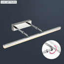 DecorBites™ Sleek Acrylic Bedroom Vanity Light Fixture with Pivoting Bar LED Wall Mount
