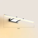 DecorBites™ Sleek Acrylic Bedroom Vanity Light Fixture with Pivoting Bar LED Wall Mount