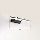 DecorBites™ Sleek Acrylic Bedroom Vanity Light Fixture with Pivoting Bar LED Wall Mount