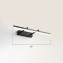 DecorBites™ Sleek Acrylic Bedroom Vanity Light Fixture with Pivoting Bar LED Wall Mount