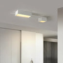 Modern black rectangular led ceiling lights for living room decoration