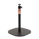 Modern black & rose gold adjustable height monitor stand office accessory