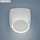 Modern black rotatable led wall sconce bedroom light fixture