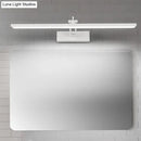 Modern black rotatable vanity wall sconce bathroom light
