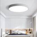 Modern black round dimmable led ceiling light for bedroom
