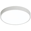 Modern black round dimmable led ceiling light for bedroom