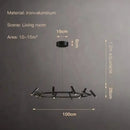 Modern black round ring chandelier living room pendant light