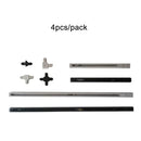Modern black & silver ceiling track rail connector set kitchen light