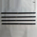Modern black & silver ceiling track rail connector set kitchen light
