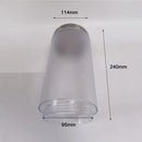 DecorBites™ Black Silver Landscape Bollard Path Light for Garden Decoration