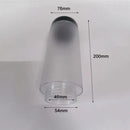 DecorBites™ Black Silver Landscape Bollard Path Light for Garden Decoration