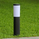 DecorBites™ Black Silver Landscape Bollard Path Light for Garden Decoration
