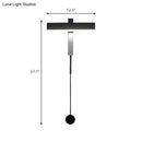 DecorBites™ Contemporary Metal LED Rotatable Wall Sconce - Warm Light Wall Lamp