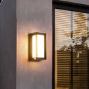 Modern black sound activated led wall sconce bedroom light