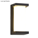 Modern black sound activated led wall sconce bedroom light