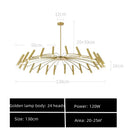 DecorBites™ Black Sputnik Chandelier: Nordic Design, Adjustable Lighting for Home Décor