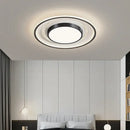 Modern black square led ceiling light for living room dimming