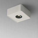 Modern black square led ceiling light living room recessed fixture