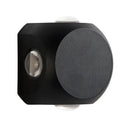 Modern black square led wall light garden sconce outdoor decor