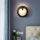 Black Square Glass Sconce