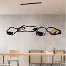 DecorBites™ Black Stainless Steel Chandelier LED - Modern Luxury Design for Living Room