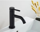 Modern black stainless steel basin faucet bathroom sink mixer