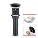 Modern black stainless steel basin faucet bathroom sink mixer