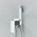 Modern black & stainless steel brass bidet faucet bathroom sprayer