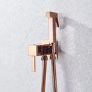 Modern black & stainless steel brass bidet faucet bathroom sprayer