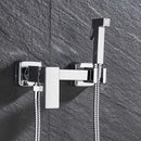 Modern black & stainless steel brass bidet faucet bathroom sprayer