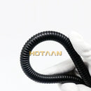 Modern black stainless steel flexible shower hose bathroom pipe