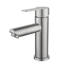 Modern black stainless steel single handle faucet bathroom mixer