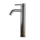 Modern black stainless steel single handle faucet bathroom mixer